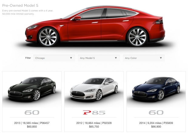 Preowned Model S